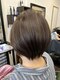 プールス(PURUS)の写真/バランスが重要な顔周りのカットも、ミリ単位でこだわりカット◎一気に小顔効果のあるこなれヘアに！