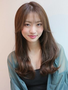 アグ ヘアー アソル  都城東町店(Agu hair athol) 《Agu hair》ミントアッシュ×毛先外ハネロング