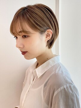 アイスバーグ(eyesburg) 大人ショートボブ丸みショートカットマッシュショート前髪あり