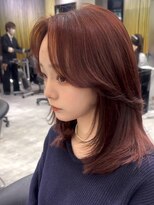 シティ(CITY) かきあげ前髪 レイヤーカット 表参道