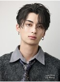 波巻きパーマメンズツイストスパイラルパーマフェザーパーマ