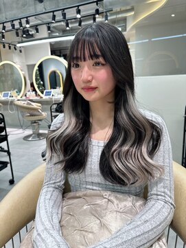 ロンドルピナス 小倉(Lond Lupinus) ブルーブラック/ワイドバング/美髪のススメ/外ハネボブ/北九州