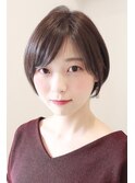 【 I. 】30代からのナチュラル前下がりショートボブ 川口