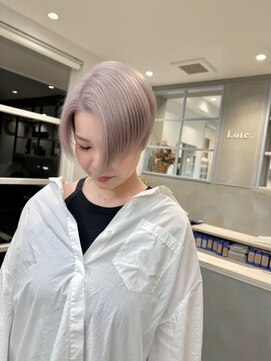 ロテ 名古屋 名駅店(Lote.) イメチェン/ホワイトブロンド/外ハネボブ/美髪/名古屋