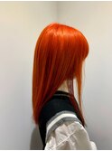 ダブルカラー,ツヤオレンジ,韓国ツヤカラー【草加】