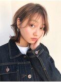 ●大人可愛い30代40代50代小顔マッシュショートボブウルフカット