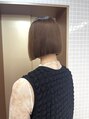 アンジェリカラボ(ANGELICA LABO) 切りっぱなしボブこそ縮毛矯正。プツッとラインが可愛い♪
