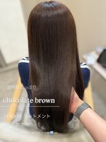 ジーナ 熊本(Zina)&nbsp;Zina熊本/抜け感チョコブラウン/TOKIOトリートメント