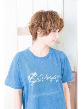 ヘアーパーク マンボ(HAIR PARK MAMBO) 暖色系カラー ナチュラルマッシュ【hair park MAMBO 豊田 梅坪】