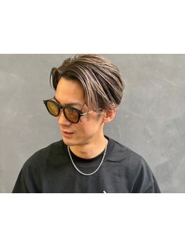 <トレンド×清潔感>men'sカット×ブリーチで魅せる洒落感styleをご提供[京橋/髪質改善/ハイライト/学割U24]
