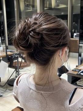 アマトウキョウ アユンチェ(AMA TOKYO×AYUNCHE) 韓国スタイル/ナチュラルくびれへア_くびれ巻き_レイヤーカット