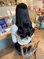 メルク ユニ(merc.uni)&nbsp;髪質改善/黒髪ロング/大人ガーリー/トリートメント/モテ髪/艶