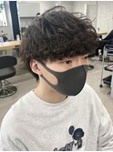波巻きパーマ（マッシュ/スパイラル/無造作ヘア）