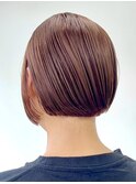 20代30代40代大人可愛いオレンジブラウン髪質改善トリートメント