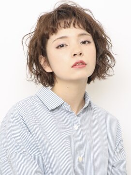 キビト(kibito) オン眉ボブパーマ