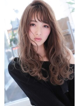 トップシェイプ(TOP SHAPE) デジタルパーマ・ルーズパーマ　イメチェン　ナチュラルベージュ