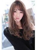 デジタルパーマ・ルーズパーマ イメチェン ナチュラルベージュ