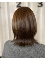 ジゼル ヘアガーデン(Giselle.hair garden)&nbsp;大人かわいいミディアムウルフ