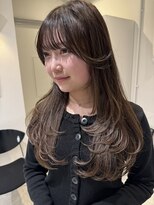 ローレンジウ(LOREN JU)&nbsp;ハッシュカット/小顔/ココアベージュ/オリーブグレー/名駅名古屋