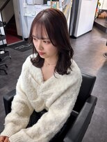 エン 四街道店(en)&nbsp;柔らかく見せるくびれミディアムと暖色ブラウン