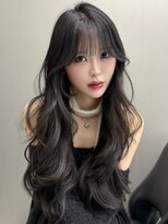 イキ 表参道(iki omotesando) 韓国レイヤーカット/ロング/シースルーバング