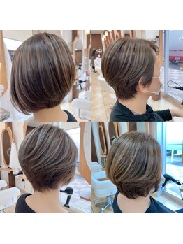 hibi hair&treatment 【６月上旬OPEN（予定）】の写真/経験豊富なスタイリストが施術。大人女性のショートも「お手入れ簡単」に丁寧仕上げ☆