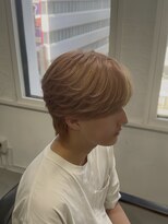 ボルド(Bordo)&nbsp;暖色ミルクティーベージュ×ラウンドマッシュ