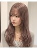 COCOCA限定（ミルクティー限定）ケアブリーチ+うる艶ケアカラー（￥1100off)
