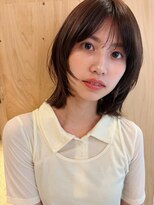 アンガーデン(Une GARDEN) 大人ミディ/くびれヘア/髪質改善/グレージュ/縮毛矯正