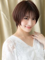 カバーヘアアンドスパ ブリス 浦和(COVER HAIR&SPA bliss)&nbsp;大人ショートヘアブリーチなしハンサムショートマッシュ30代W