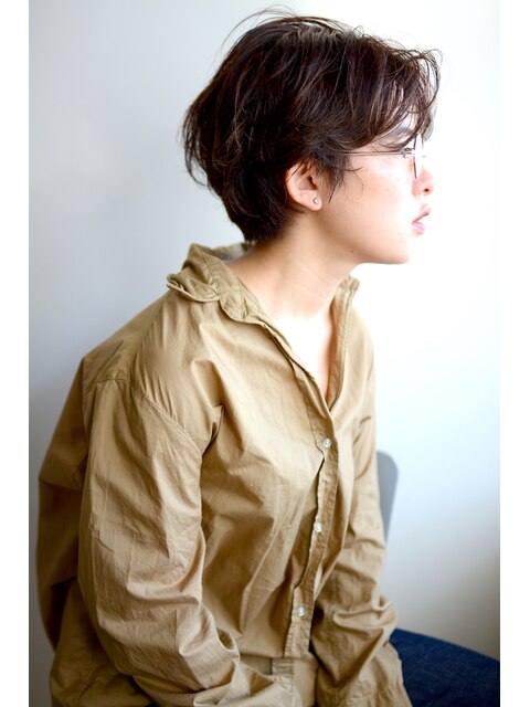 【green TAKUYA】耳かけshort bob