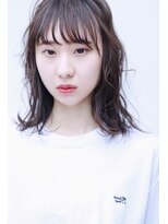 ヘッツ 仙台駅前店(HETTU)&nbsp;ブルーアッシュ　エッジミディ　伸ばしかけに