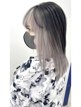 シェミール(CHEMIR) CHEMIR☆インナーカラー×ホワイトグレー