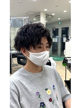 アッシュ 稲田堤店(Ash) センターパート×ハードツイストスパイラル