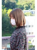 【夏休みだからこそ】オリーブベージュカラー