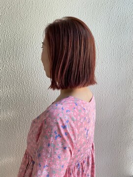キュレ(Cu re) 鮮やか切りっぱなしボブ