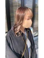 ラフ 難波店(LAFF)&nbsp;#黒髪#ボブルフ#ネビージュ#小顔#ワンレン