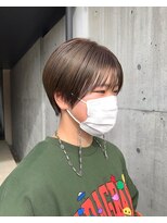 ゴットイール(GOTTO eel)&nbsp;ショートカット×グレージュ