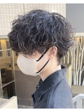 リベル(LIBER) 八王子/八王子駅/波巻きスパイラルパーマ/メンズパーマ/眉毛