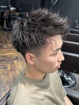 スキル(SKILL) アップバングショート ピンパーマ