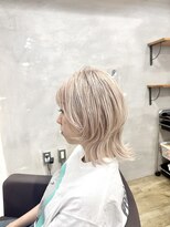 ロア 福岡天神本店(LORE)&nbsp;ホワイトブロンド◎natsu