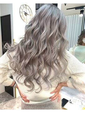 ラピス 千葉(Lapis) シルバーグレージュ×シールエクステ☆