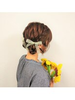 横濱ハイカラ美容院(haikara美容院)&nbsp;ライブヘアセット　ツインスタイル