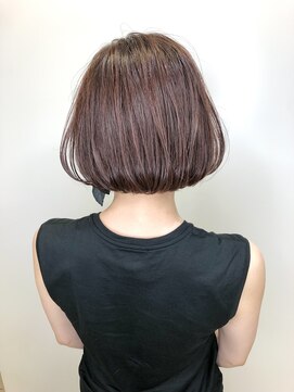 ラグナ(LAGUNA) ［LAGUNAラグナ渋谷　KA2］大人可愛いボブ×艶ピンクチョコ