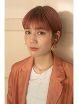ツキヘア(TUKI hair)&nbsp;ミニボブ×ペールピンク