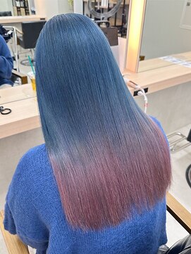 アリープパロット(ALEAP parrot) グラデーション/ブルーピンク【ALEAP parrot/多賀】