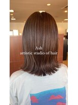 アッシュ アーティスティック スタジオ オブ ヘア(Ash artistic studio of hair) 外はねボブ