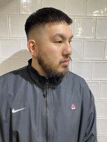 メリケンバーバーショップ トーキョー(MERICAN BARBERSHOP TYO)&nbsp;ハイライト/マッシュパーマ/ウルフ/アッシュブラック84