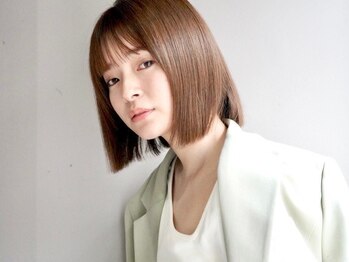 ヘアーラウンジ エゴ(Hair Lounge EGO)の写真/梅雨限定♪くせ毛で縮毛矯正をしたいが【しない方へ】収まりが良い髪型へセットクーポン誕生♪24700→14900