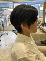 アッシュ 仙川店(Ash)&nbsp;20代/30代/40代　ハンサムショート　シースルーバング